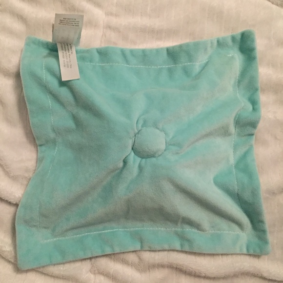 Winnie the Pooh Disney Baby Teal Turquoise Plush Security Blanket Lovey (2020) - Picture 4 of 6